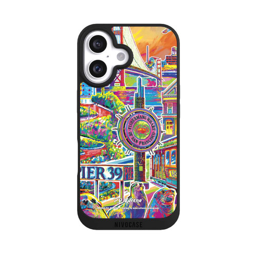 Apple iPhone 16 NIVOpure San Francisco Art By P.D. Moreno