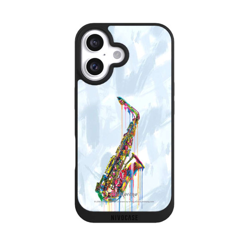 Apple iPhone 16 NIVOpure Saxophone Art By P.D. Moreno