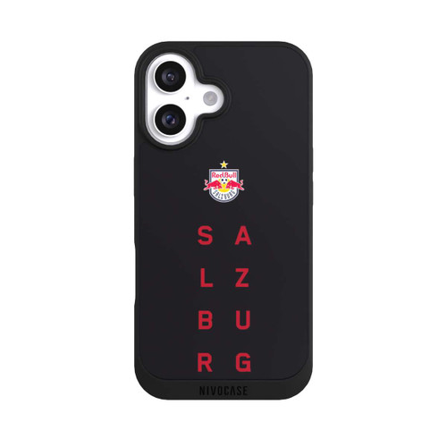 Apple iPhone 16 NIVOpure FC RB Salzburg Schriftzug Rot
