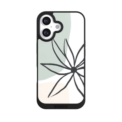 Apple iPhone 16 NIVOpure Flower Mint and Cream
