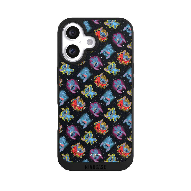 iPhone 16 NIVOpure Stitch Pattern Black