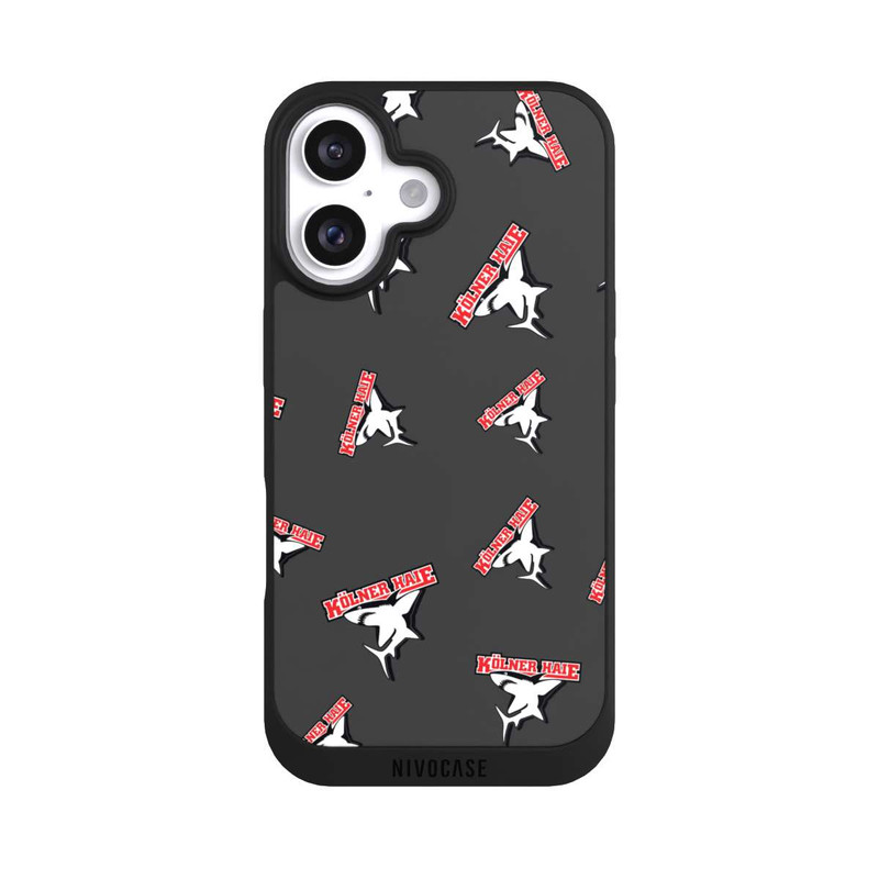 iPhone 16 NIVOpure Kölner Haie dark
