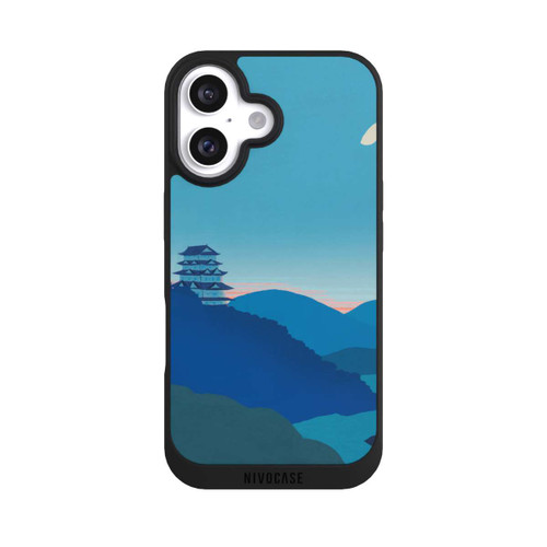 Apple iPhone 16 NIVOpure MURAKUMO-BLUE