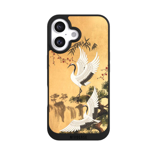 Apple iPhone 16 NIVOpure Kraniche Gold Japan 2