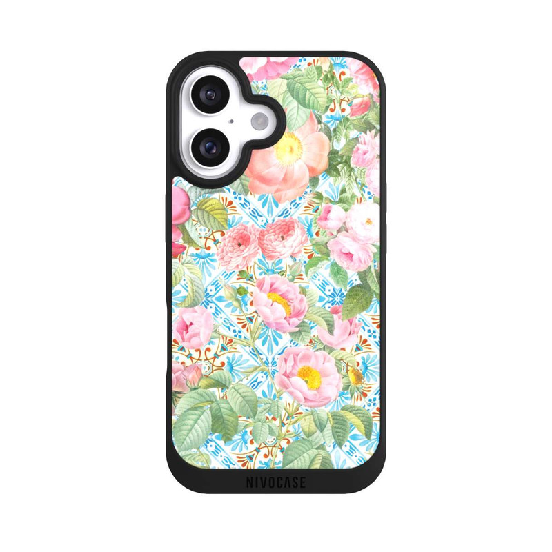 iPhone 16 NIVOpure Greek peonies pattern