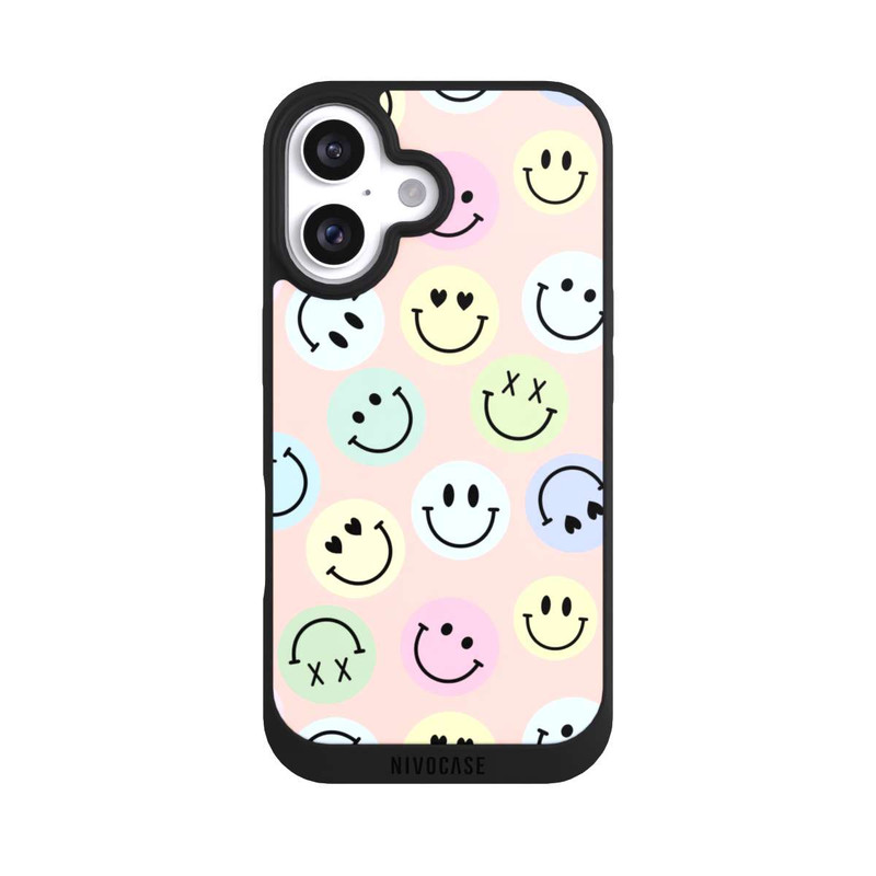 iPhone 16 NIVOpure Pastell Smiles