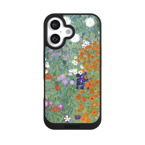 Apple iPhone 16 NIVOpure Klimt Flower Garden