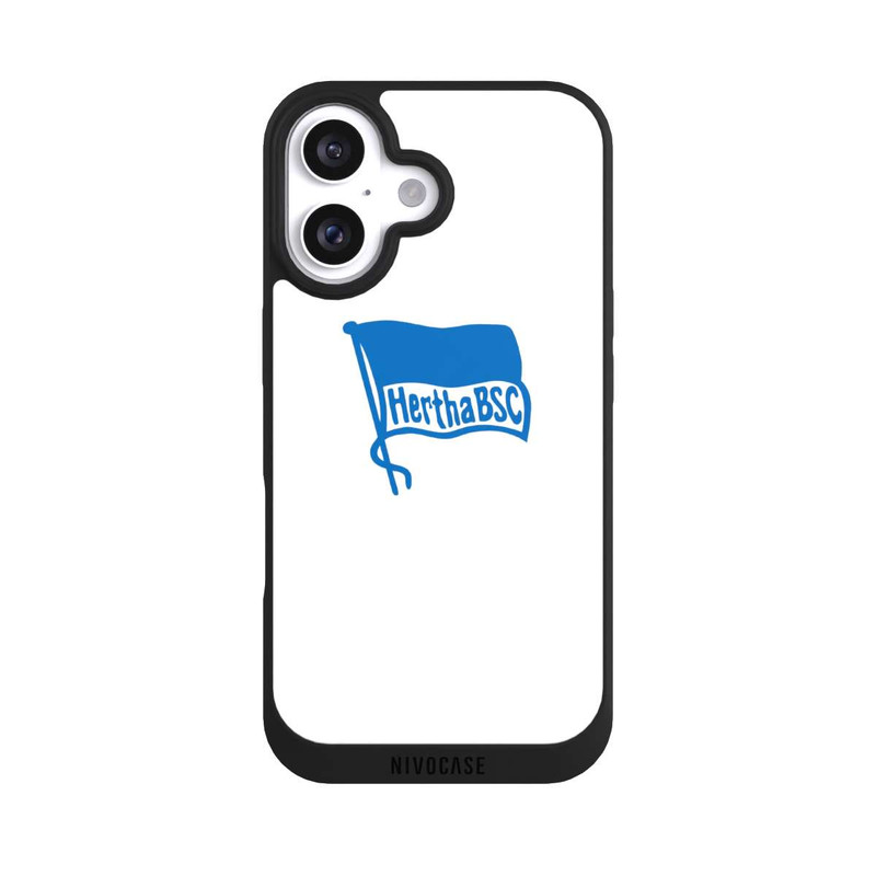 iPhone 16 NIVOpure Hertha BSC Weißer Hintergrund