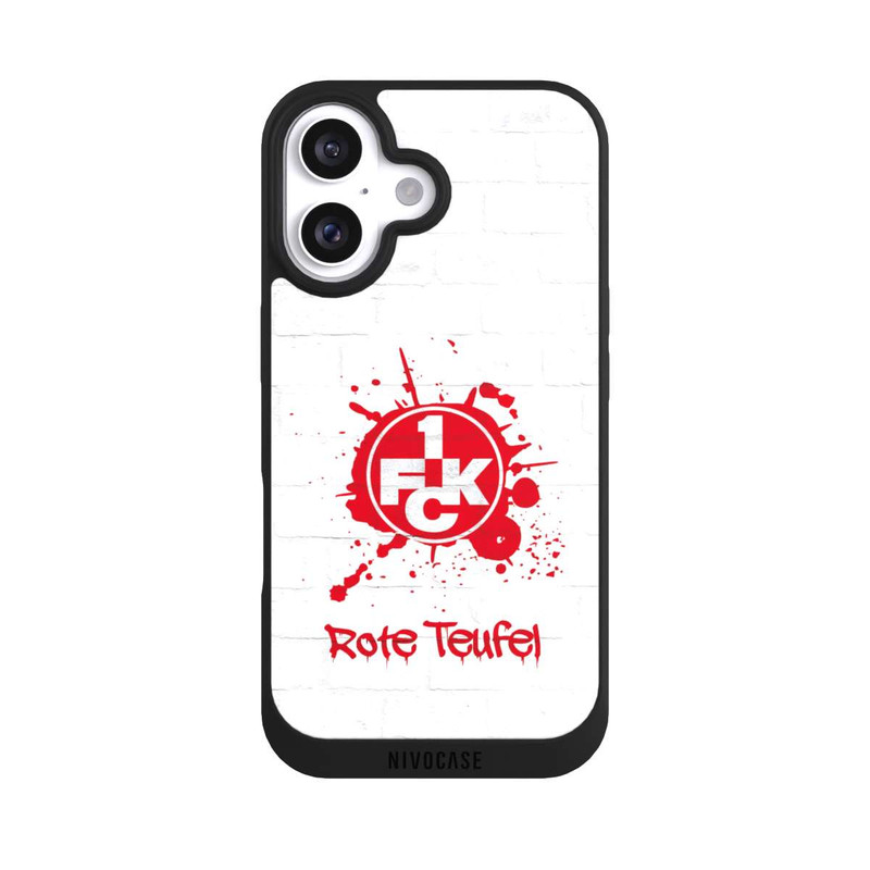 iPhone 16 NIVOpure Rote Teufel Splash