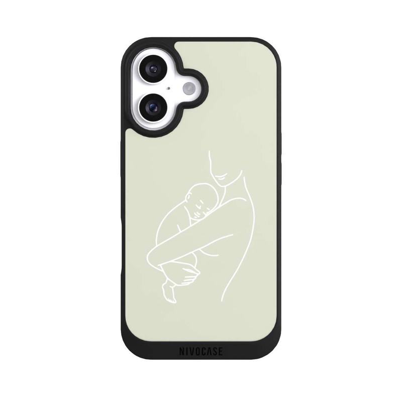 iPhone 16 NIVOpure Line Art Familie 3