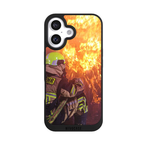 Apple iPhone 16 NIVOpure Firefighter Burning Heart