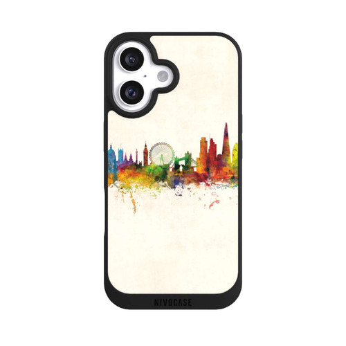 Apple iPhone 16 NIVOpure London Skyline Vintage Background
