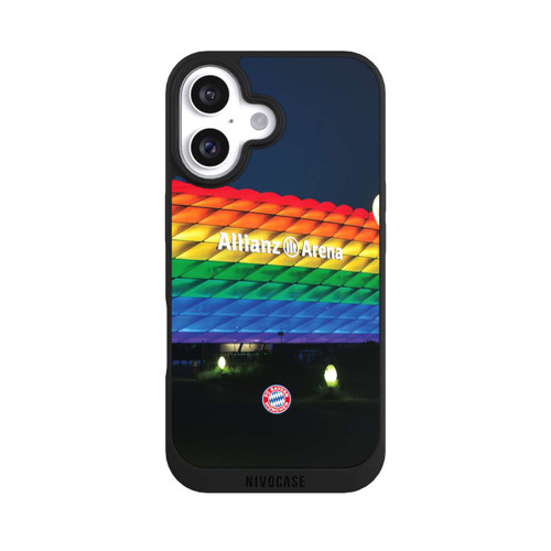 Apple iPhone 16 NIVOpure Allianz Arena Regenbogen
