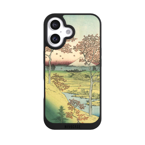 Apple iPhone 16 NIVOpure Twilight Hill at Meguro Utagawa Hiroshige