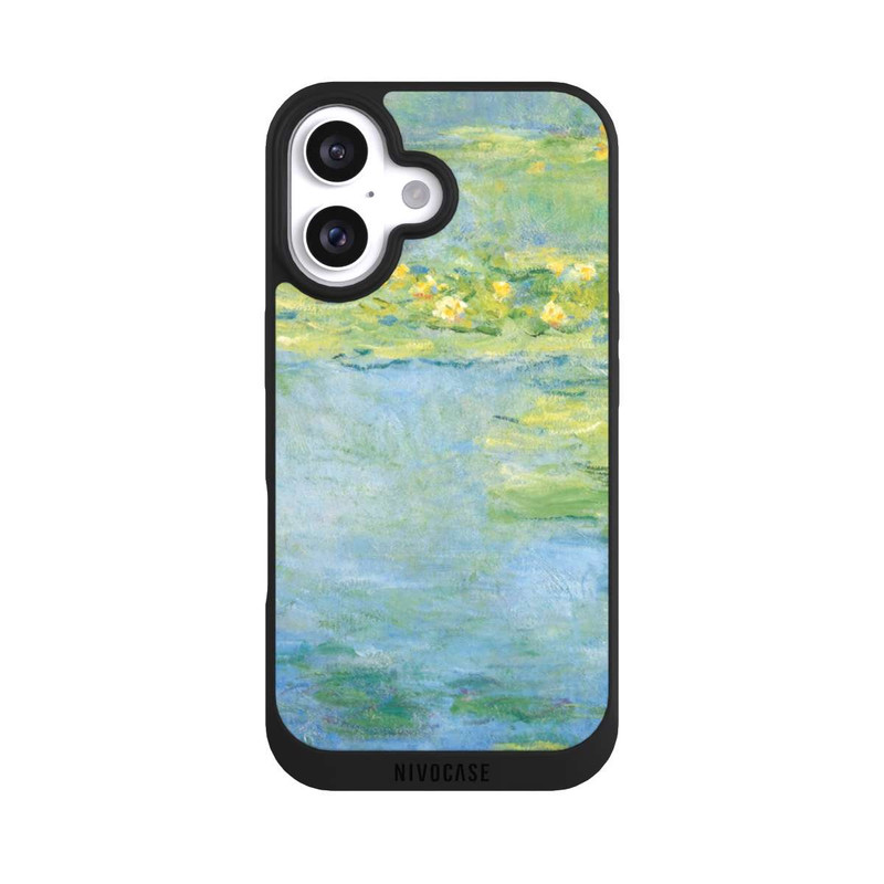 iPhone 16 NIVOpure Seerosen Claude Monet-Blau