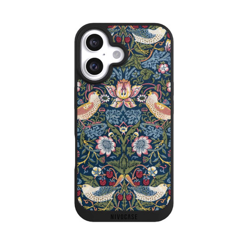 Apple iPhone 16 NIVOpure William Morris Der Erdbeerdieb