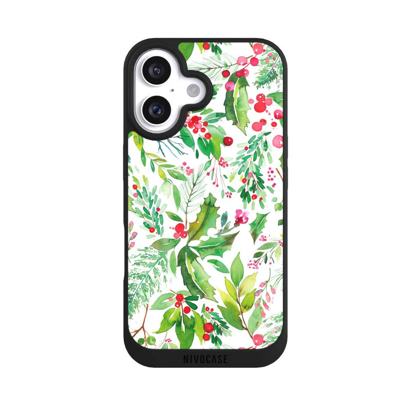 iPhone 16 NIVOpure Christmas Holly Holiday Nature