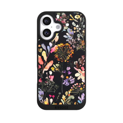Apple iPhone 16 NIVOpure Wild Grasses Black