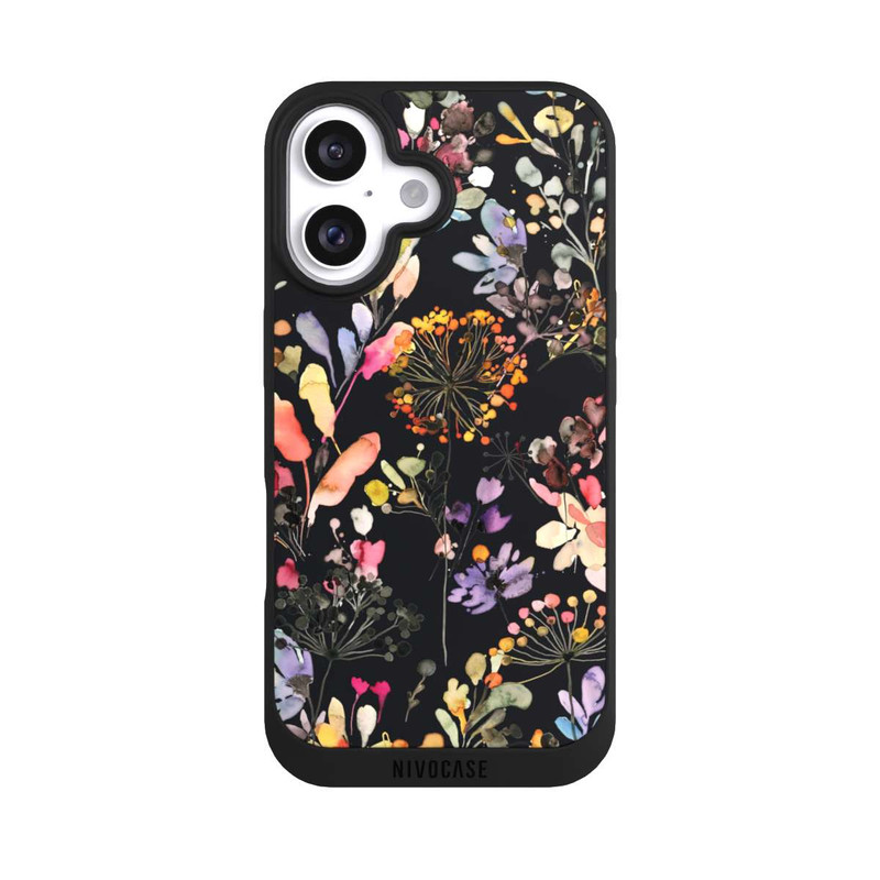 iPhone 16 NIVOpure Wild Grasses Black