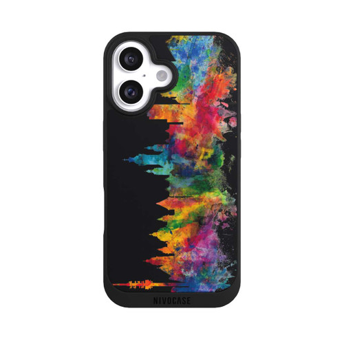 Apple iPhone 16 NIVOpure Leipzig Germany Skyline Black