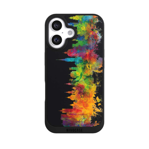 Apple iPhone 16 NIVOpure Salzburg Österreich Skyline Schwarz