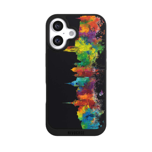 Apple iPhone 16 NIVOpure Bern Switzerland Skyline Schwarz