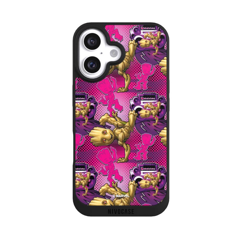 iPhone 16 NIVOpure I am Groot Pattern