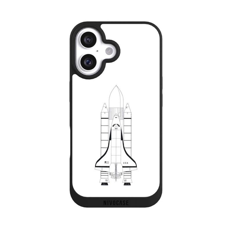 iPhone 16 NIVOpure NASA Space Travel White