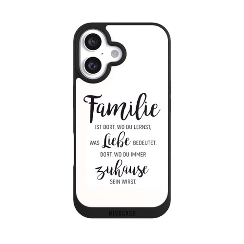 Apple iPhone 16 NIVOpure Familie ist Liebe