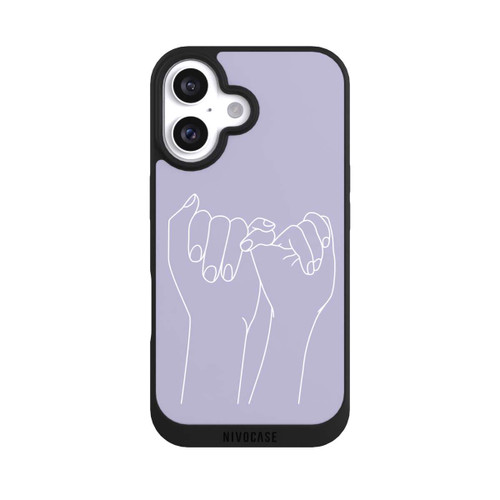 Apple iPhone 16 NIVOpure Pinky Promise Line Art