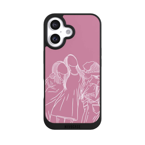 Apple iPhone 16 NIVOpure Freundinnen Line Art