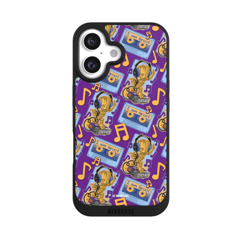 Apple iPhone 16 NIVOpure Groot Comic Headphones Guardians of the Galaxy