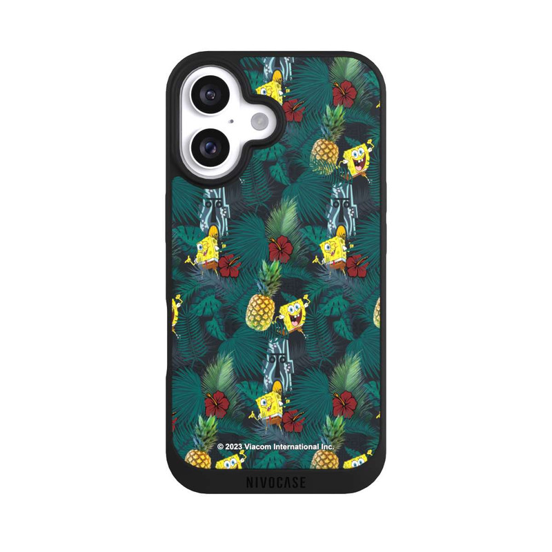iPhone 16 NIVOpure Spongebob Ananas-Muster