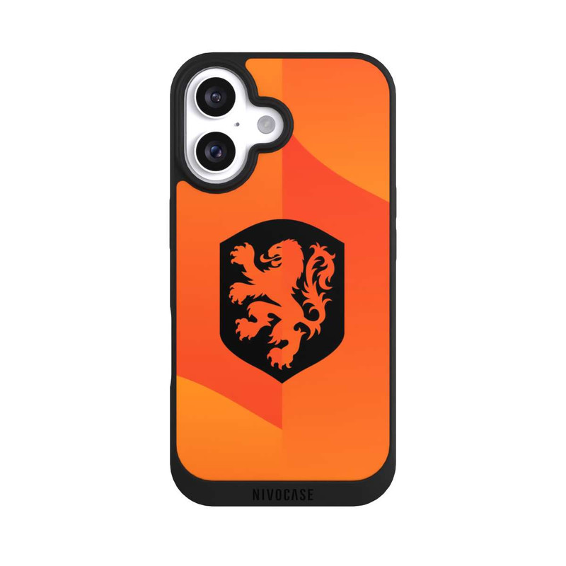 iPhone 16 NIVOpure Niederlande Nationalmannschaft Schwarzes Logo