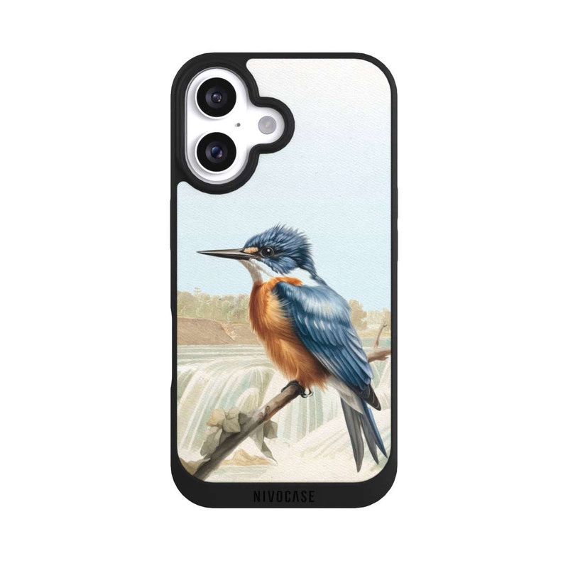 iPhone 16 NIVOpure Kingfisher Retro