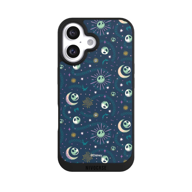iPhone 16 NIVOpure Nightmare Before Christmas Jack Skellington Pattern Moon