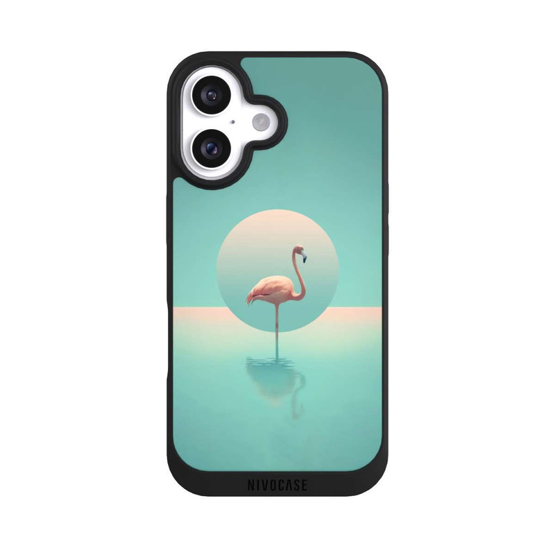 iPhone 16 NIVOpure Flamingo In The Pool 