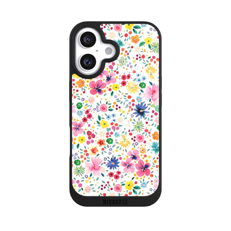 iPhone 16 NIVOpure Millefleurs Pink Spring Garden