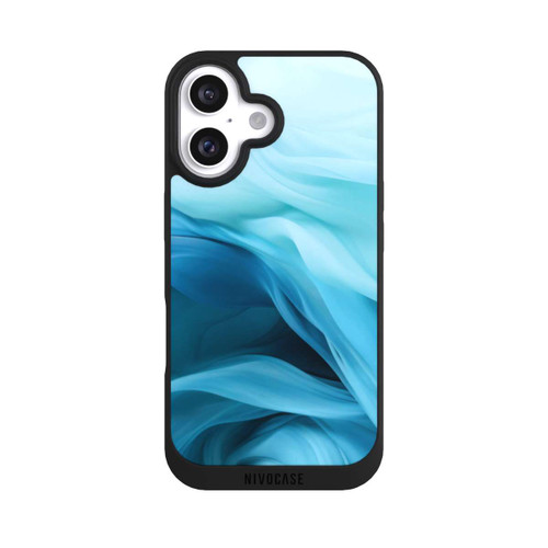 Apple iPhone 16 NIVOpure Smooth Blue Texture