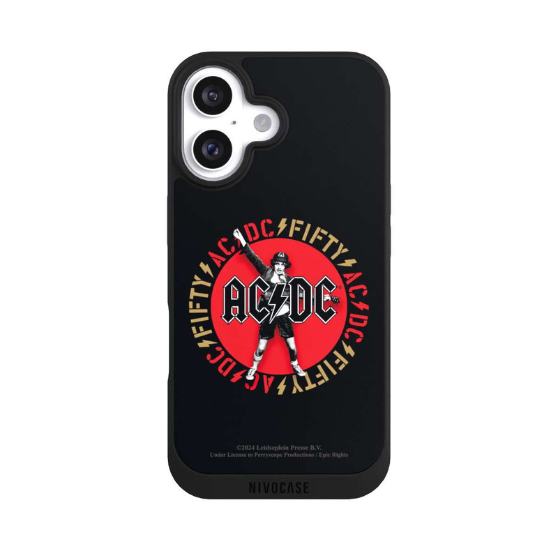 iPhone 16 NIVOpure ANGUS EMBLEM RED ACDC