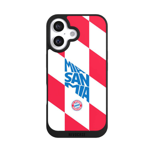 Apple iPhone 16 NIVOpure FCB Mia San Mia Rauten