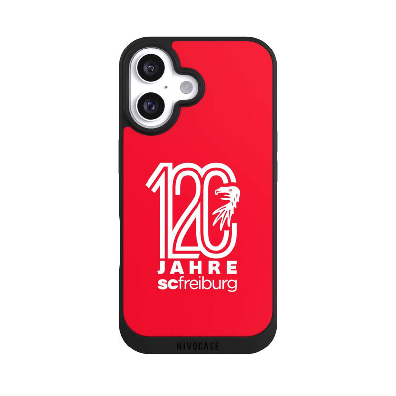 iPhone 16 NIVOpure 120 Jahre Freiburg rot