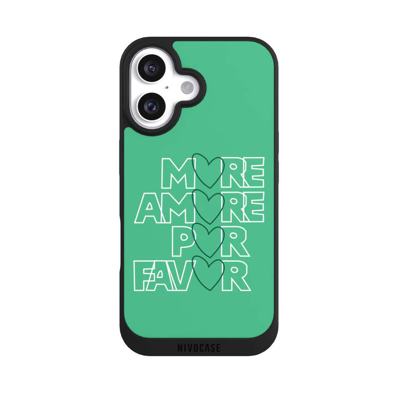 iPhone 16 NIVOpure More Amore Green