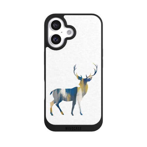 Apple iPhone 16 NIVOpure Blue &amp; Yellow Deer