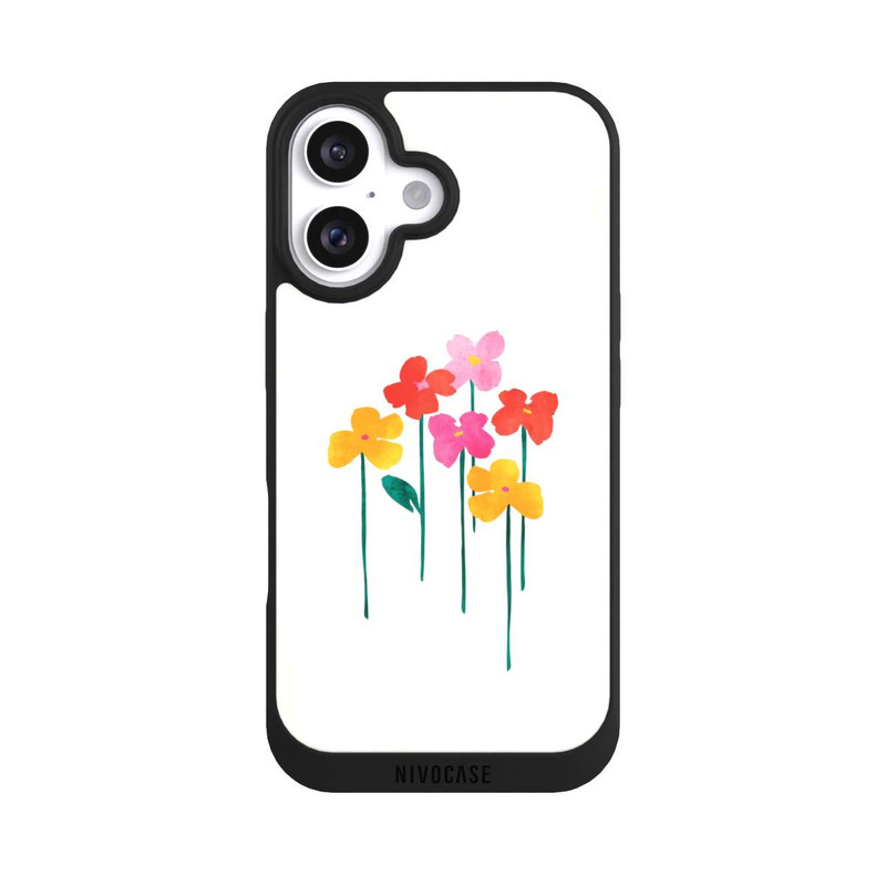 iPhone 16 NIVOpure Kleine glückliche Blumen