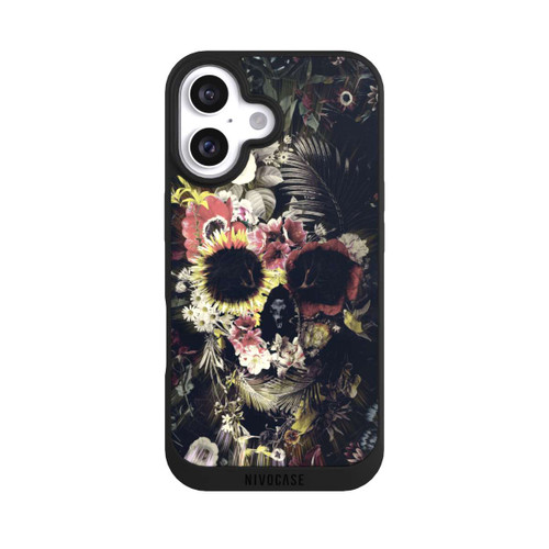 Apple iPhone 16 NIVOpure Garden Skull