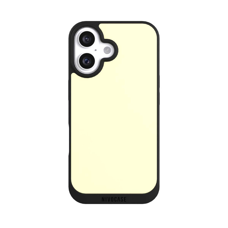 iPhone 16 NIVOpure Jaune pastel