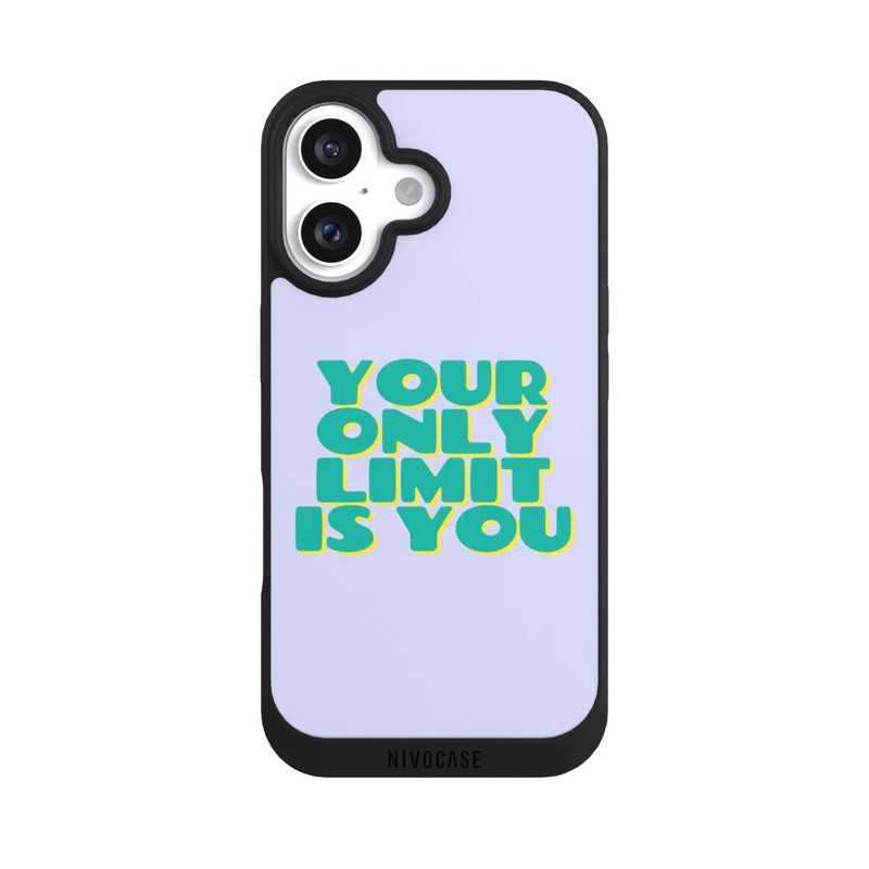 iPhone 16 NIVOpure Your Only Limit Purple