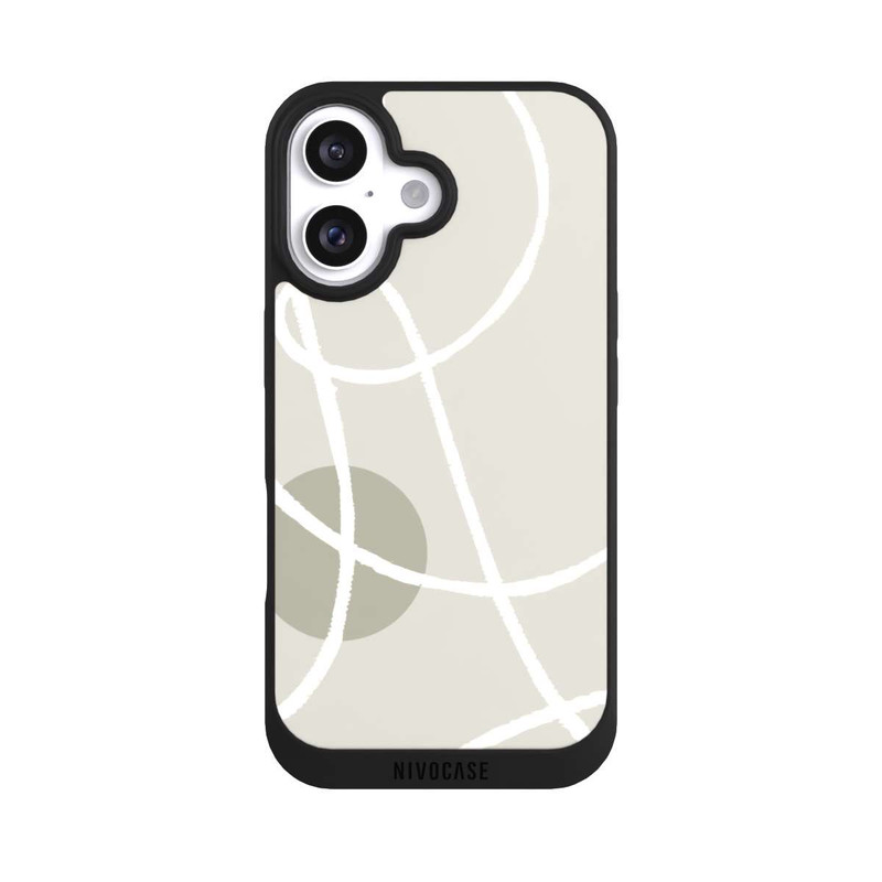 iPhone 16 NIVOpure Laced Up Beige