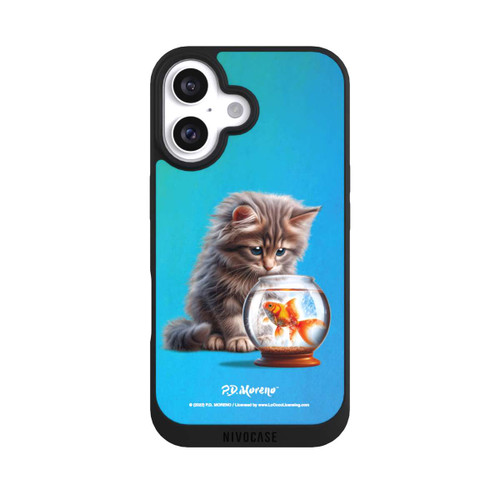 Apple iPhone 16 NIVOpure Cat And Gold Fish